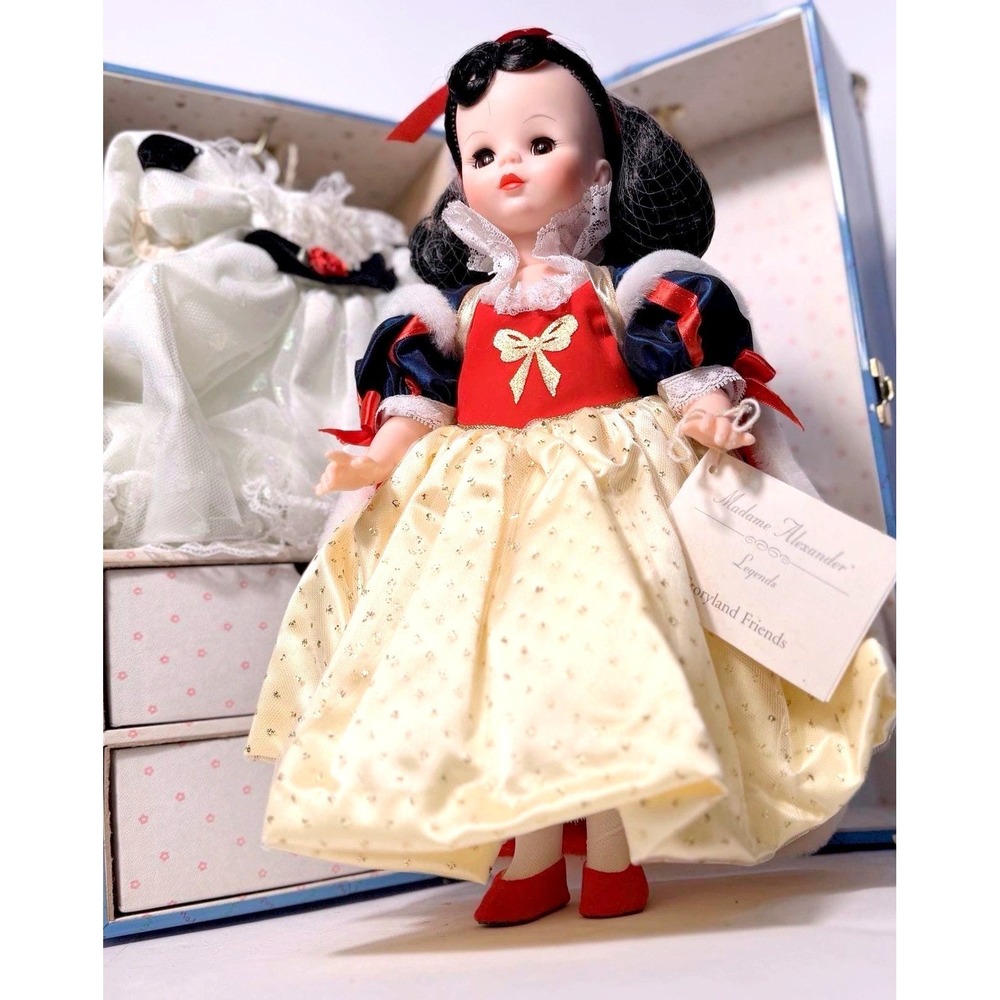 Snow White Trunk Set Madame Alexander Vintage 1996 Legends/Pristine/Never Used